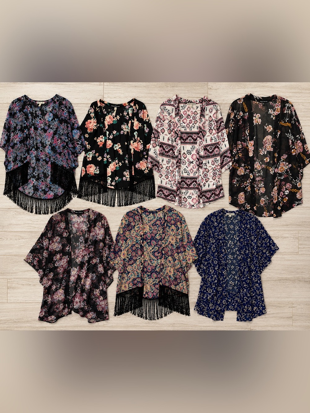 Bundle of Kimono/ coverup (7 total) juniors xs/small